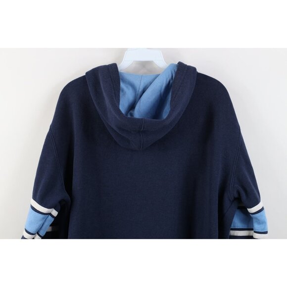 Vtg Y2K Mens Medium Minor League Toledo Walleye Hockey Jersey Hoodie Sweatshirt - Picture 16 of 16